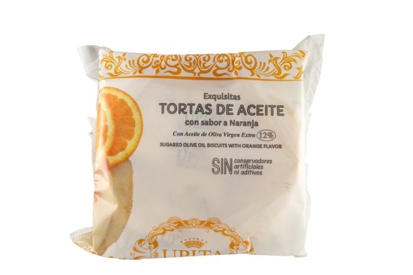 TORTAS ACEITE SABOR NARANJA
